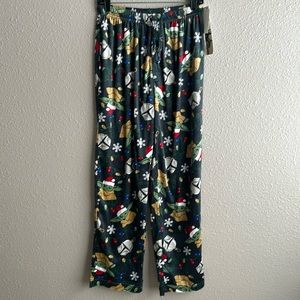 NWT StarWars Mandalorian Christmas fleece pajama‎ pants